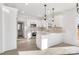 Modern kitchen with stainless steel appliances, white cabinets, and granite countertops at 1540 Solitude Ct, Kannapolis, NC 28081