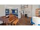 Spacious living area featuring hardwood floors, and an open floor plan at 17701 Springwinds Dr, Cornelius, NC 28031