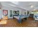 Spacious game room features a pool table and a large screen tv, offering ample space for recreation at 1774 Hwy 55 E Hwy, Clover, SC 29710