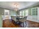 Elegant dining room with hardwood floors, stylish light fixture, and plenty of natural light perfect for gatherings at 1774 Hwy 55 E Hwy, Clover, SC 29710