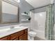 Functional bathroom with a single vanity, and a shower-tub combination at 2050 Sunswept Ln, York, SC 29745