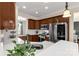 Modern kitchen with stainless steel appliances, white subway tile backsplash, and quartz countertops at 2050 Sunswept Ln, York, SC 29745