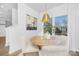 Cozy dining area with a round table, comfortable seating, and a bright window for natural light at 2125 Tom Sadler Rd # 7159, Charlotte, NC 28214
