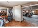 Bedroom with wood flooring and an open doorway, offering potential for customization at 265 Sailboat Dr, Salisbury, NC 28146