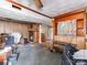 Inviting living room with fireplace, wood accents and view into the kitchen area at 265 Sailboat Dr, Salisbury, NC 28146