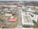 Expansive aerial view of a neighborhood with a mix of commercial and residential buildings at 3231 Eastwood Dr, Charlotte, NC 28205