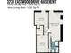 Basement floor plan featuring bedrooms, a recreation room, a utility area, and a bathroom at 3231 Eastwood Dr, Charlotte, NC 28205