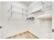 Walk-in closet with wire shelving for efficient storage and organization at 333 Lifestyle Ct, Cramerton, NC 28056