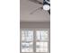 Close-up on a ceiling fan and window that overlooks a driveway at 3410 Nc 109 N Hwy, Wadesboro, NC 28170