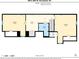 Floorplan of the second story of the house at 406 E 29Th St, Kannapolis, NC 28083