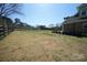 Large, unfenced backyard that extends beyond the home at 4531 Landmark Dr, Rock Hill, SC 29732