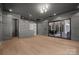 Basement featuring a bar area and sliding glass doors leading to the outside at 515 Deanne Dr, Rock Hill, SC 29730
