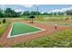 Bocce ball courts offer residents outdoor activities with shaded seating at 8157 Merryvale Ln, Charlotte, NC 28214