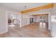 The bright dining room is perfect for Gathering gatherings and dinner parties at 1200 Grace Ave, Kannapolis, NC 28083