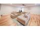 Cozy living room with comfortable seating and hardwood floors at 1207 Lakedell Dr, Charlotte, NC 28215