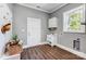 Mudroom features storage, sink, and washer/dryer hookups, providing convenience and organization at 125 Arrow Point Ln, Davidson, NC 28036