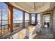 Lakefront patio with comfortable seating and an exceptional view at 134 Larkhaven Ln, Mooresville, NC 28117