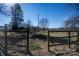 Pasture and wooden fence around the horse paddock at 169 Eagle Mills Rd, Harmony, NC 28634