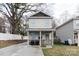 Charming two-story home with stone accents and a welcoming front porch, enhancing curb appeal at 1766 15Th Street Ne Pl, Hickory, NC 28601