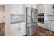Bright kitchen features stainless steel appliances, granite countertops, and plenty of storage at 2033 Folkstone Ln, Indian Land, SC 29720