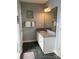 Clean bathroom with white vanity and a framed mirror at 2049 Winding Oak Rd, Rock Hill, SC 29732