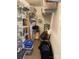 Organized storage closet with wire shelving filled with various items at 2049 Winding Oak Rd, Rock Hill, SC 29732