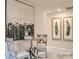 A charming breakfast nook with a modern table and stylish artwork at 2341 Trollinger Dr, Catawba, NC 28609