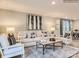 A beautifully staged living room featuring a plush sofa, stylish decor, and an inviting atmosphere at 2341 Trollinger Dr, Catawba, NC 28609