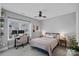 Cozy bedroom featuring natural light, two bedside tables, and neutral decor at 2721 Kilgo Way, Charlotte, NC 28205