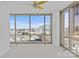 Inviting bedroom features ample windows with city views, and neutral carpeting and paint at 315 Arlington Ave # 1206, Charlotte, NC 28203