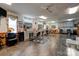 Salon interior featuring multiple stylist stations and ample open space at 4009 Polkville Rd, Shelby, NC 28150