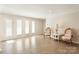 Bright living area with hardwood floors, natural light, and elegant seating at 534 Kirby Ln, Matthews, NC 28104