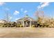 Exterior of community center with ample parking and manicured landscaping at 571 Rough Hewn Ln, Rock Hill, SC 29730