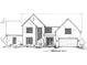 Charming two-story home with symmetrical design, multiple windows, and attached two car garage at 1216 Royal Prince Ct # 7, Charlotte, NC 28211