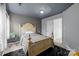 Comfortable bedroom featuring a queen bed, soft lighting, and cozy decor at 1509 Orange Hill Ct, Gastonia, NC 28056
