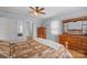 Spacious bedroom with hardwood floors and view into ensuite at 3966 Peach St # 56, Newton, NC 28658