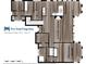 Layout featuring a living room, kitchen, dining room, primary bedroom, bathroom, laundry and powder room at 627 Birdie Ln # 21/22, Norwood, NC 28128