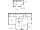 Detailed floor plan showcasing the layout of this home at 8439 Sonata Ct, Denver, NC 28037