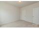 Bedroom with neutral carpet, fresh paint, and recessed lighting at 1101 Red River Dr, Salisbury, NC 28144