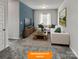 Bright living room features modern furnishings and an inviting atmosphere for relaxing and entertaining at 1101 Red River Dr, Salisbury, NC 28144