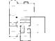 Detailed floor plan showcasing the layout of the home including the kitchen, living room, and bedrooms at 12326 Cranberry Glades Dr, Cornelius, NC 28031