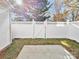 Private fenced backyard with a patio, ideal for outdoor entertaining and relaxation at 13510 Tranters Creek Ln, Charlotte, NC 28273