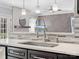 Modern kitchen with stainless steel appliances, granite countertops, and stylish faucet at 2100 Bluebonnet Ln, Matthews, NC 28104