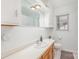 Well-lit bathroom featuring a vanity with cabinet storage, a toilet, and a shower with a tub at 2320 Monterey Park Dr, Gastonia, NC 28054