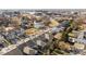 A neighborhood showcases a network of well-maintained streets and landscaped yards at 343 Belton St, Charlotte, NC 28209