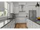 Modern kitchen with stainless steel appliances and sleek countertop space at 343 Belton St, Charlotte, NC 28209