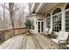 Expansive back deck with seating, ideal for relaxing outdoors at 423 Bethel Dr, Salisbury, NC 28144