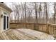 Large wooden back deck perfect for outdoor entertaining at 423 Bethel Dr, Salisbury, NC 28144