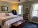 Comfortable bedroom with cozy decor and two large windows, creating a peaceful sanctuary at 511 Glencurry Dr, Charlotte, NC 28214