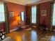Bright sitting room with hardwood floors and natural light, creating an inviting atmosphere at 511 Glencurry Dr, Charlotte, NC 28214